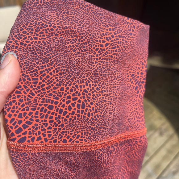 Lululemon Wunder Train High Rise Tight Crackle Glaze - Picture 3 of 6